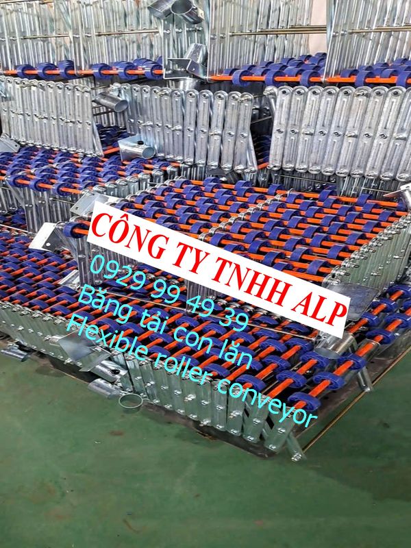Băng tải con lăn linh hoạt